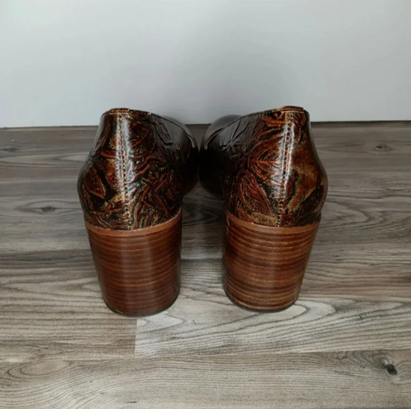 Patricia Nash Anita Block Heel Pumps 9 - Picture 3 of 6